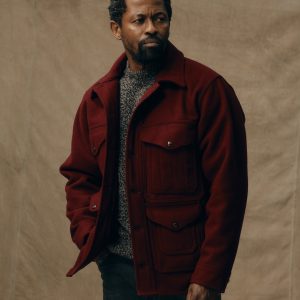 1940s Mackinaw Wool Cruiser Jacket - Wine