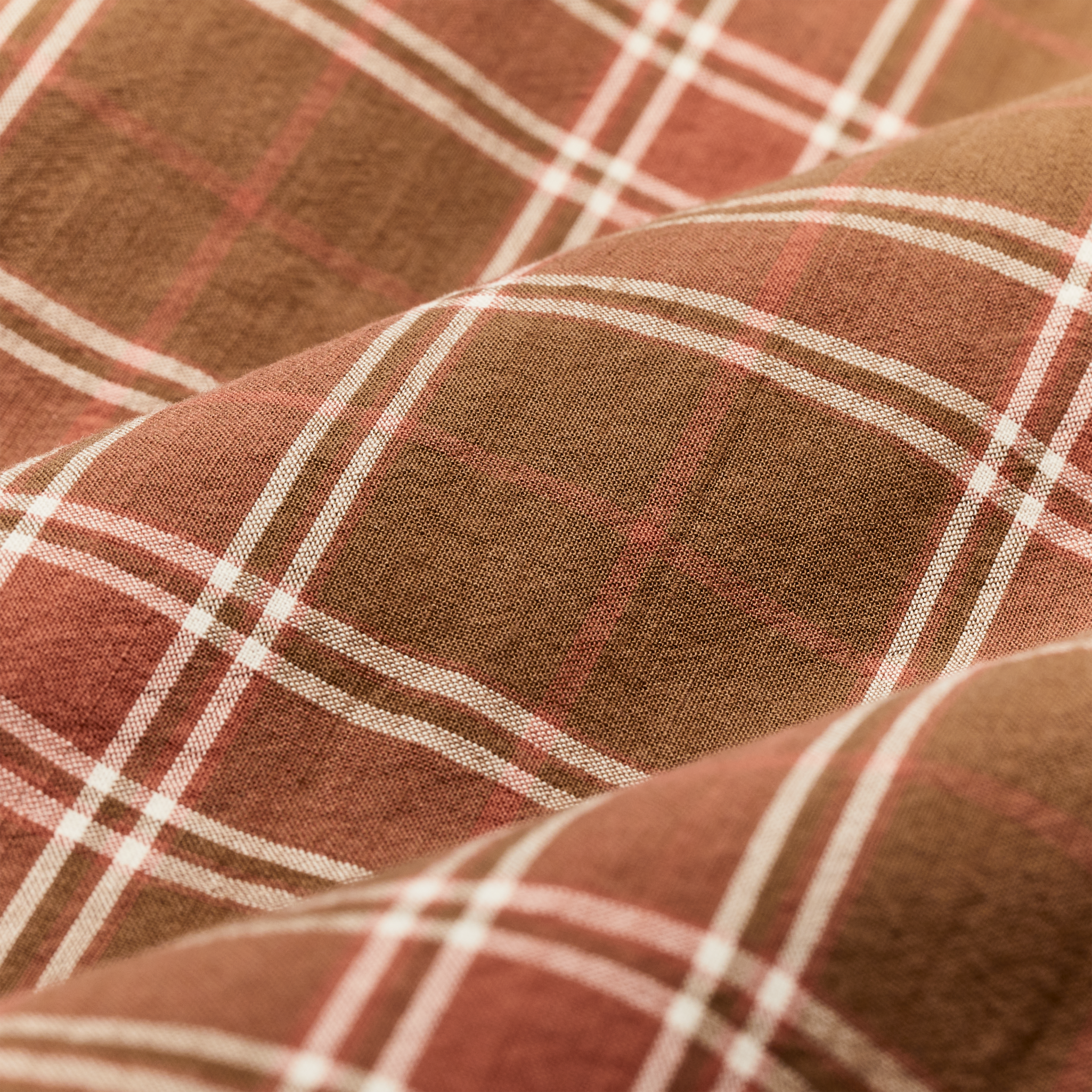 Women's Western Flannel Shirt - Clay Dust - Image 5