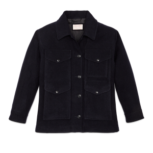 Women's Mackinaw Wool Cruiser Jacket - Navy