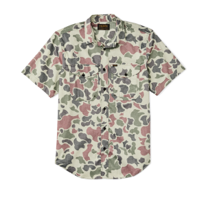 Twin Lakes Short Sleeve Sport Shirt - Shrub Camo
