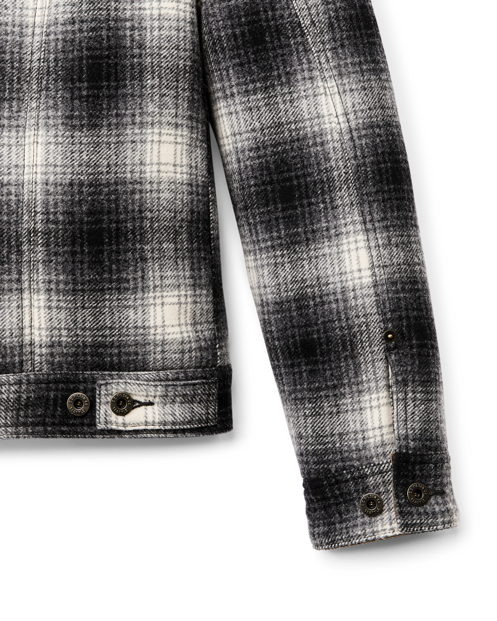 Spokane Insulated Short Cruiser - Charcoal Ombre - Image 5