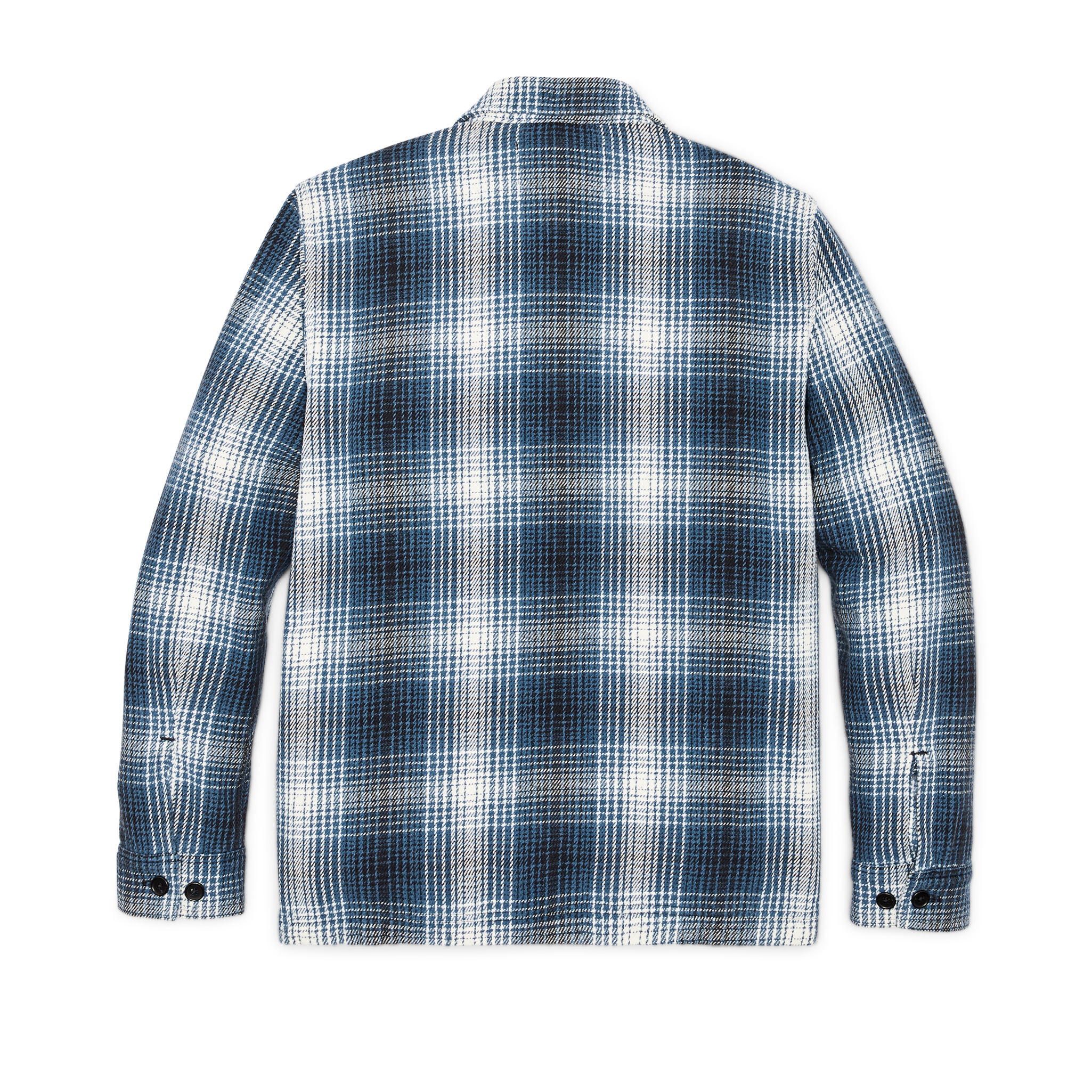Deer Island Jac-shirt - Cobalt / Natural Shadow Plaid - Image 2