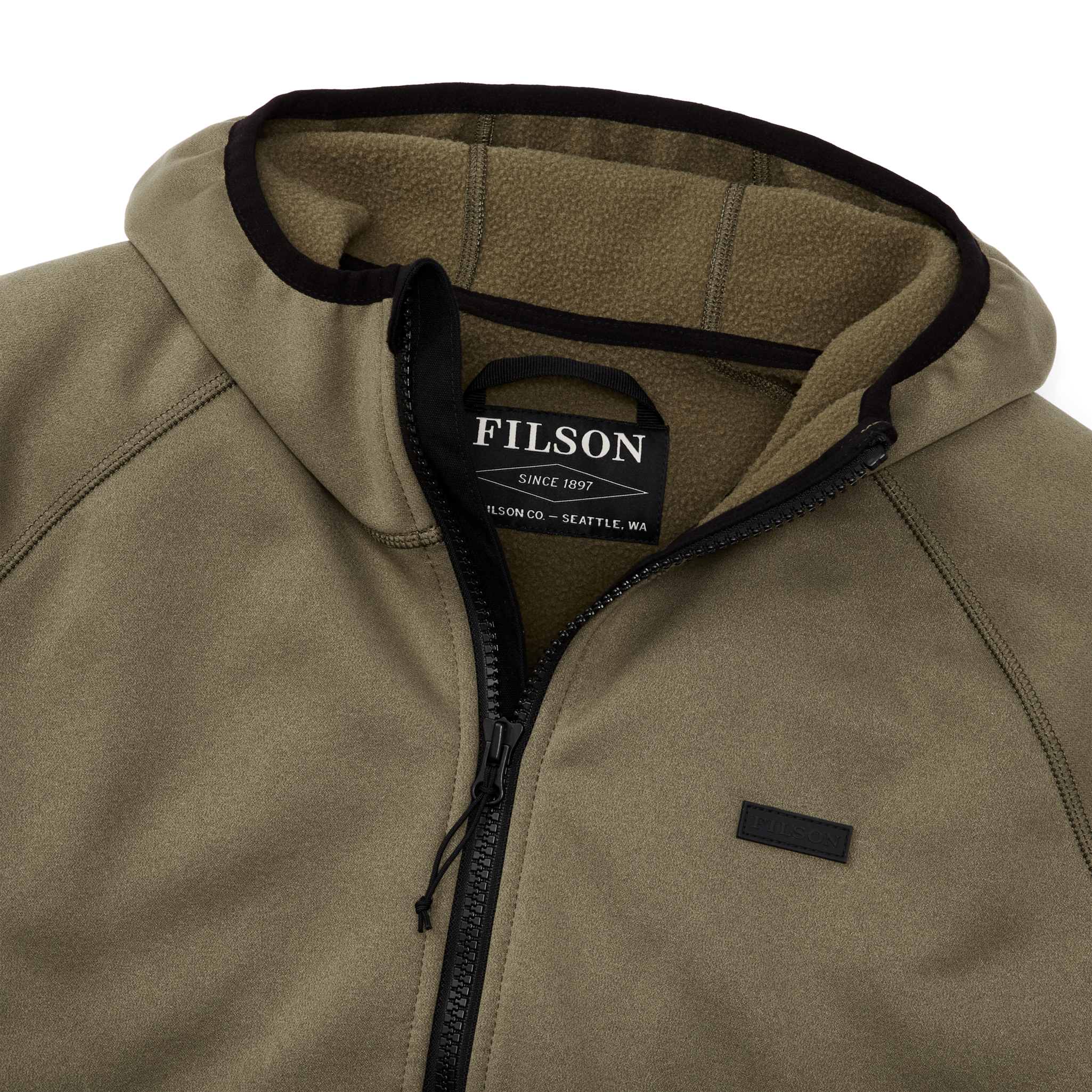 Granite Spire Fleece Pullover - Field Olive - Image 3