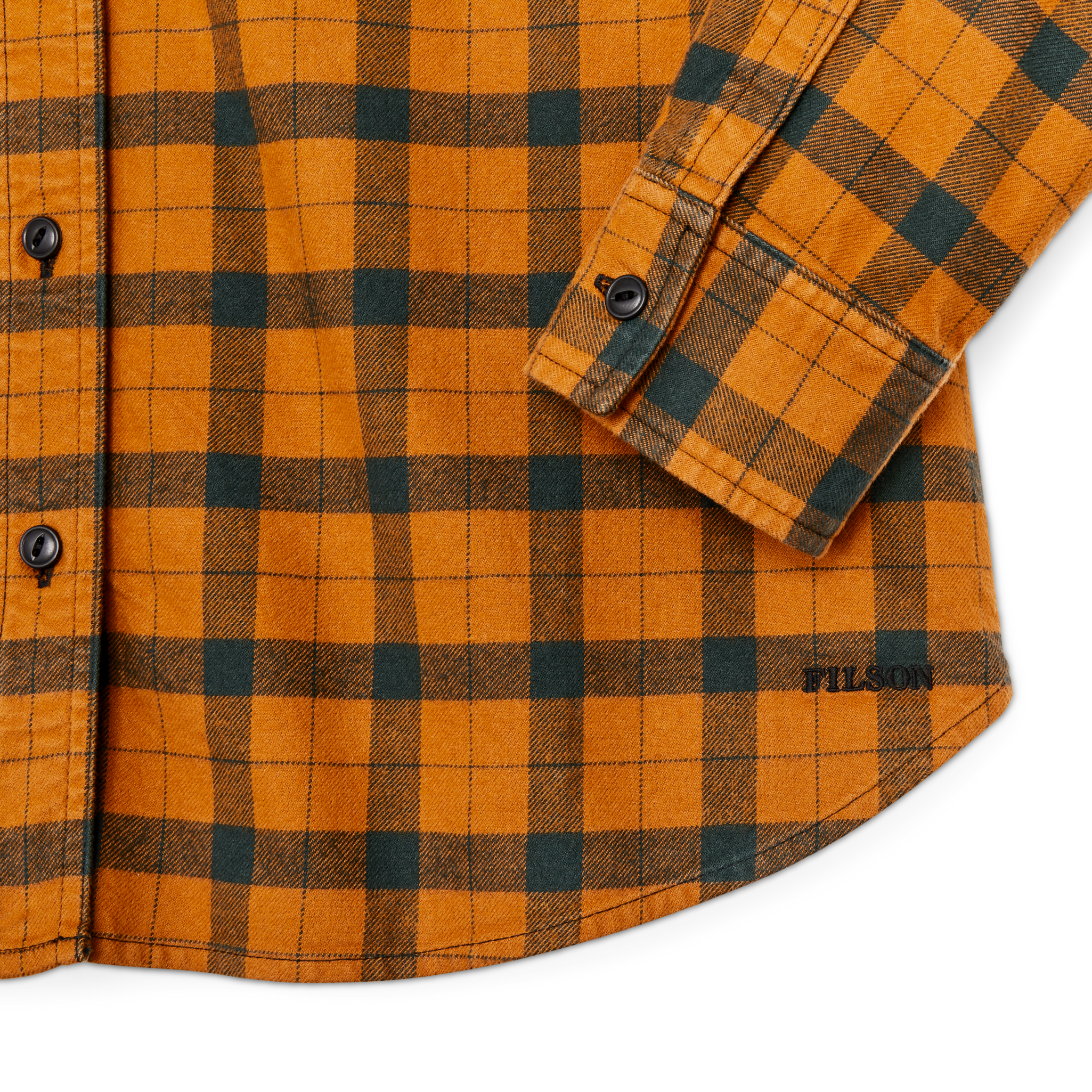 Women's Alaskan Guide Shirt - Spruce / Squash Plaid - Image 4