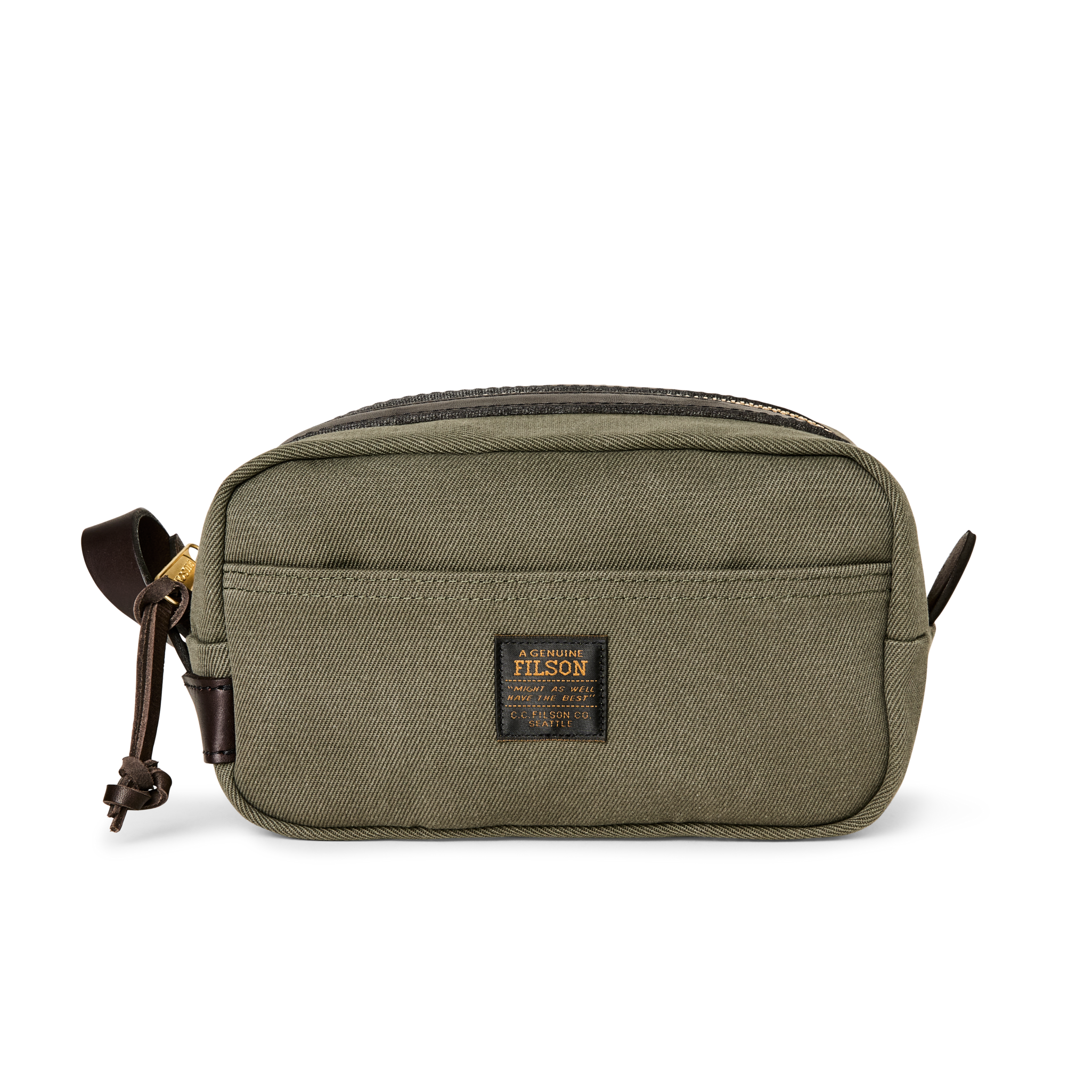 Rugged Twill Travel Kit - Otter Green