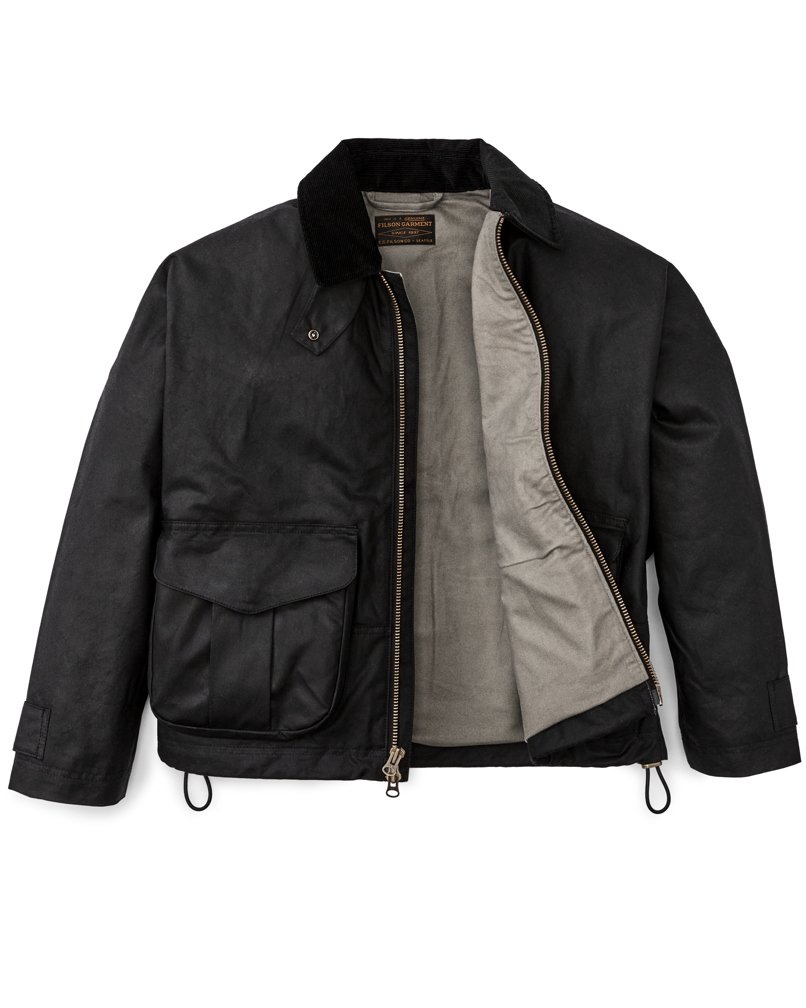 Women's Shelter Cloth Short Work Jacket - Black - Image 3