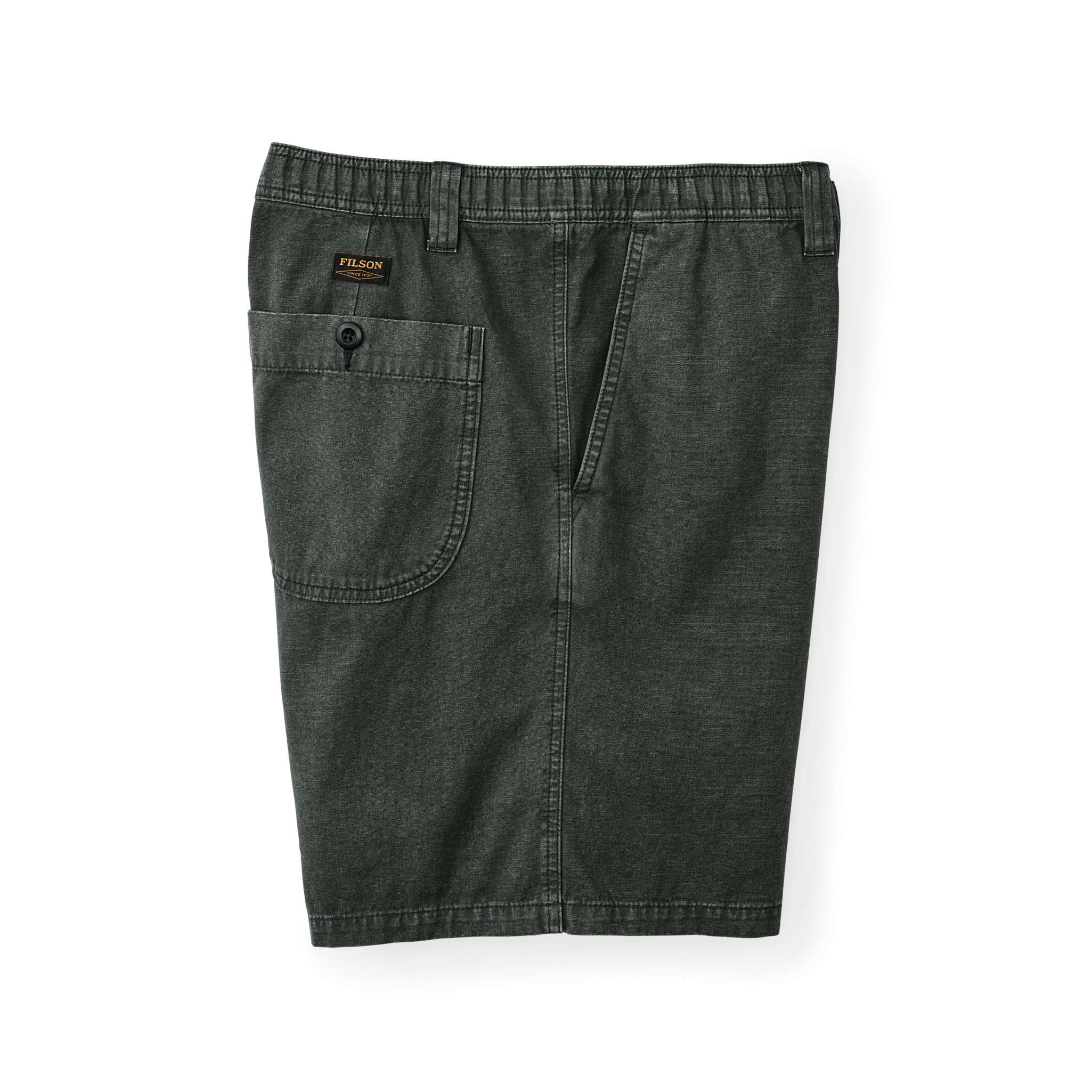 Oakville Canvas Shorts - Gravel - Image 3
