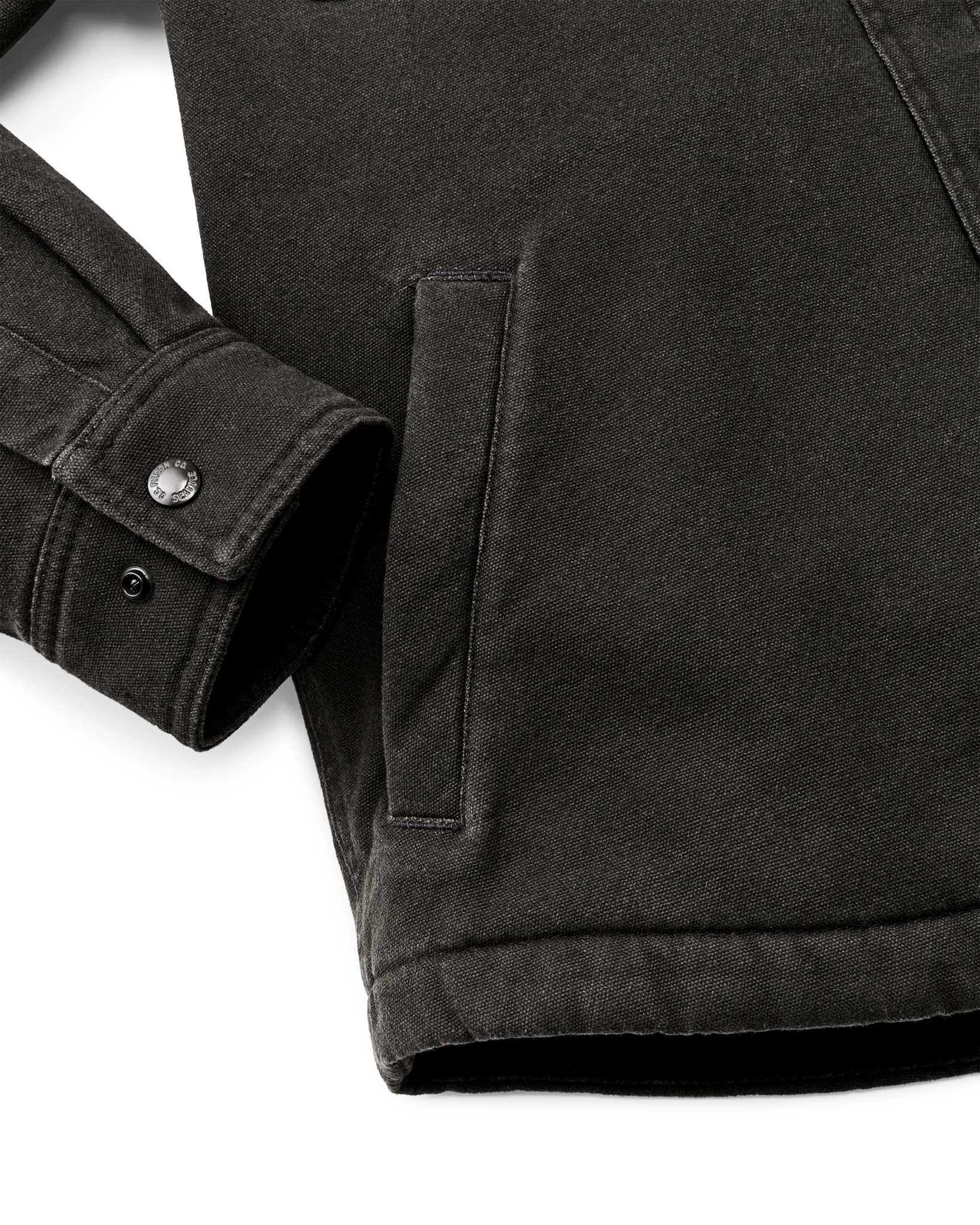 Fleece Lined Jac-shirt - Peat - Image 5