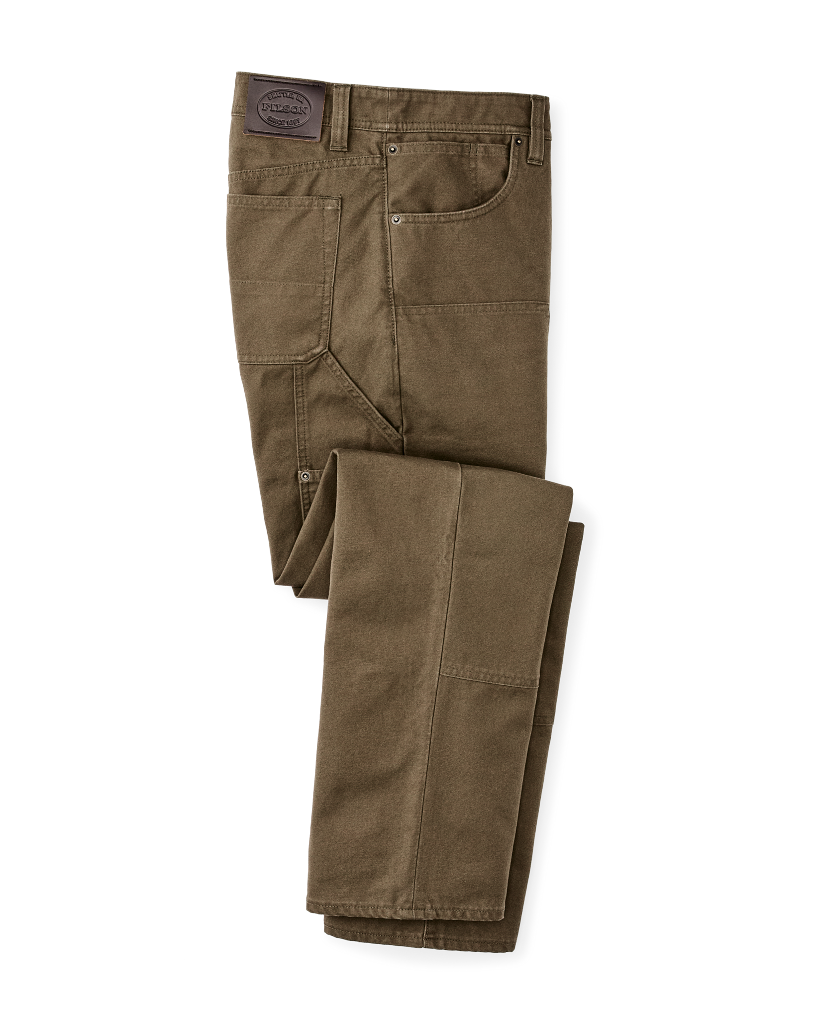 Dry Tin Double Front Pants - Marsh Olive - Image 3