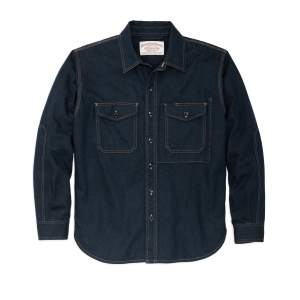 Denim Work Shirt - Mid-wash Indigo