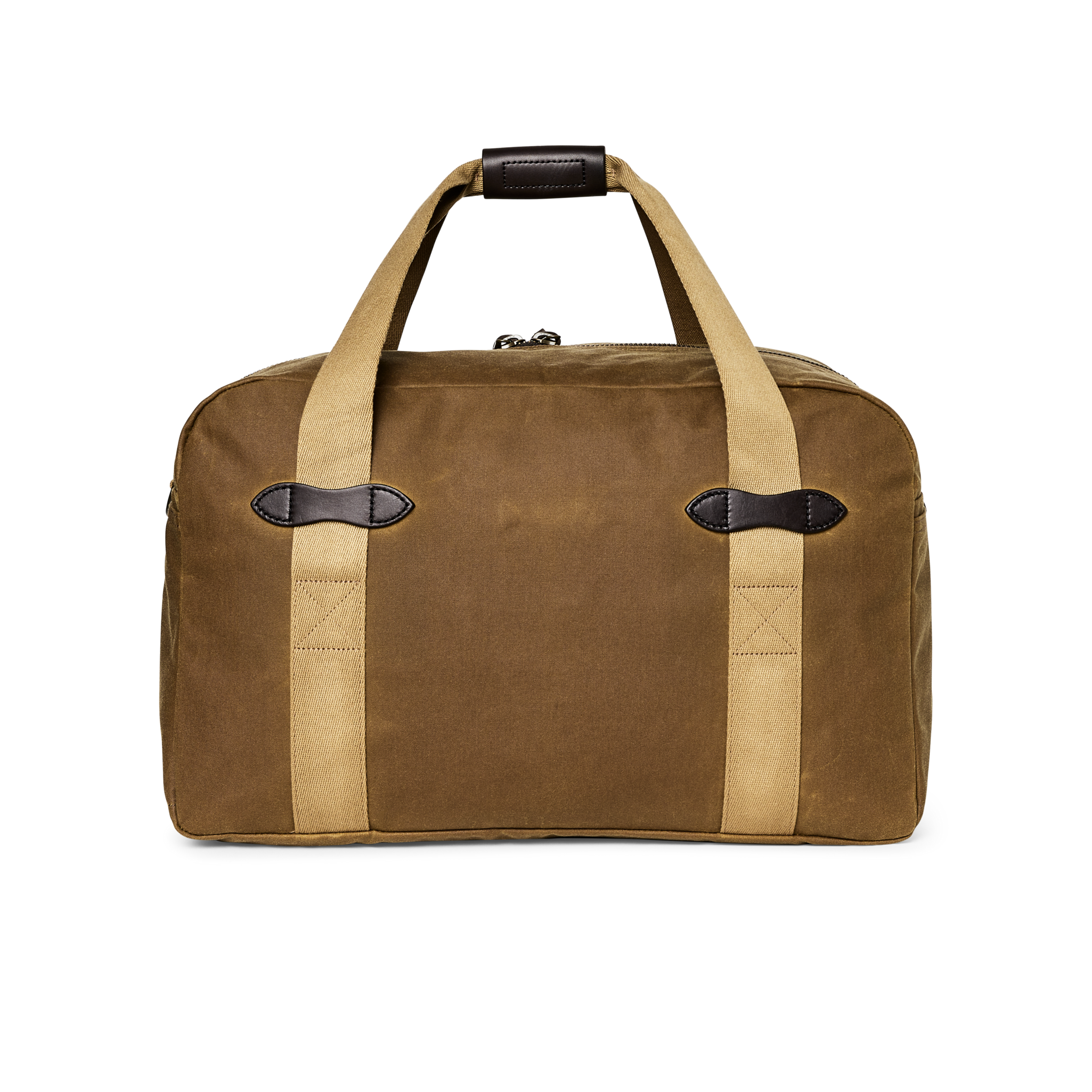 Medium Tin Cloth Duffle Bag - Dark Tan - Image 2