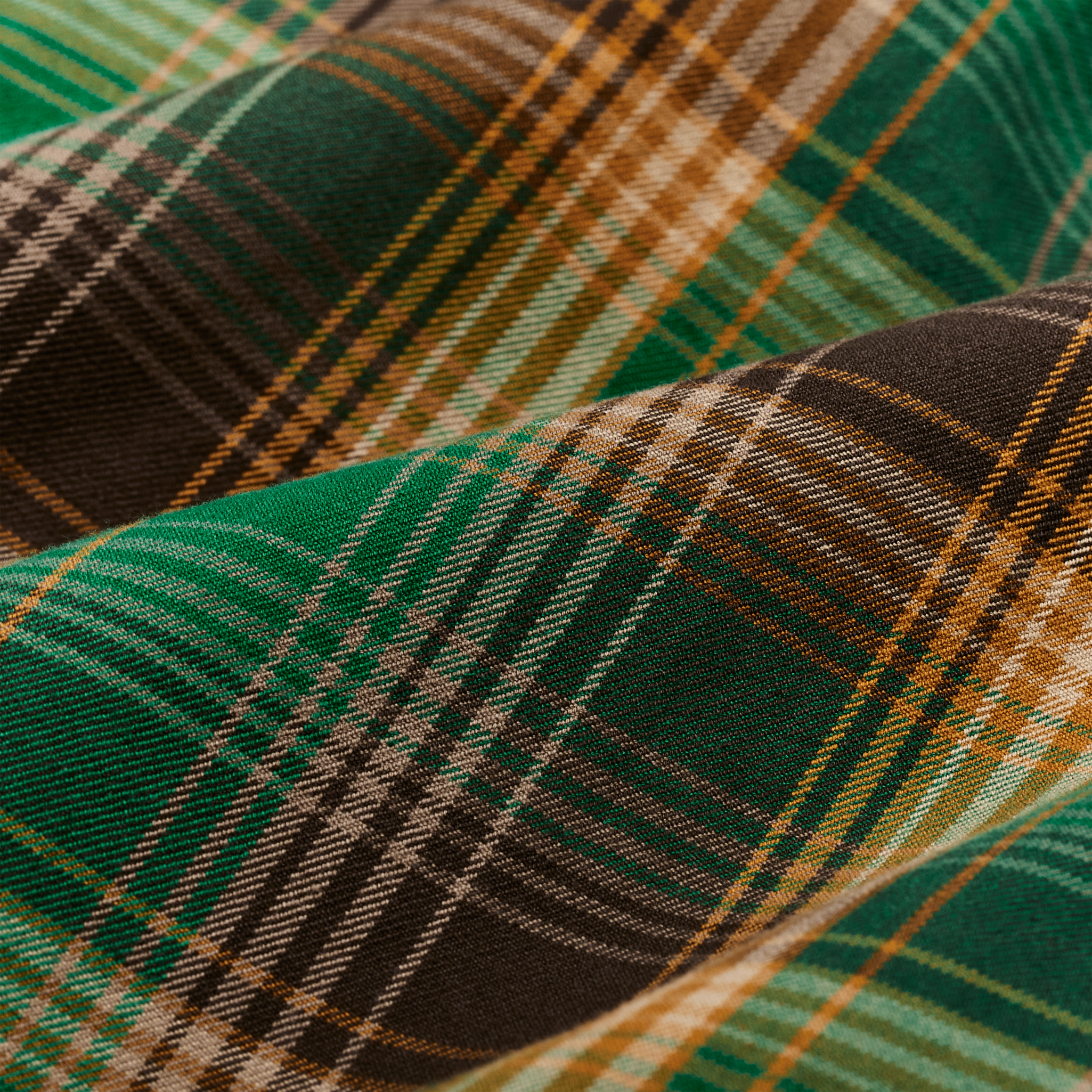 Lightweight Alaskan Guide Shirt - Yellow / Green / Gray Plaid - Image 6