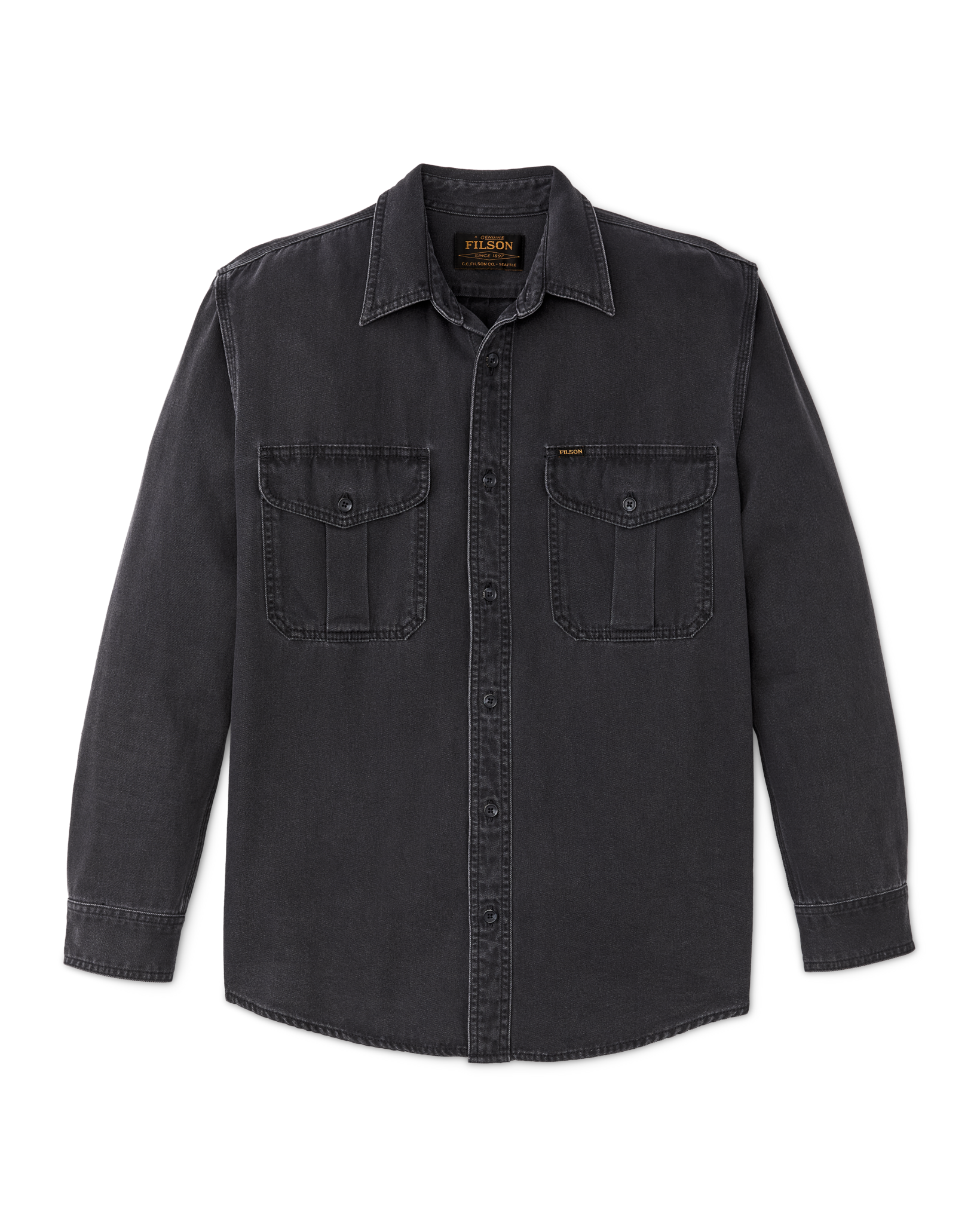 Denim Guide Shirt - Black - Image 2