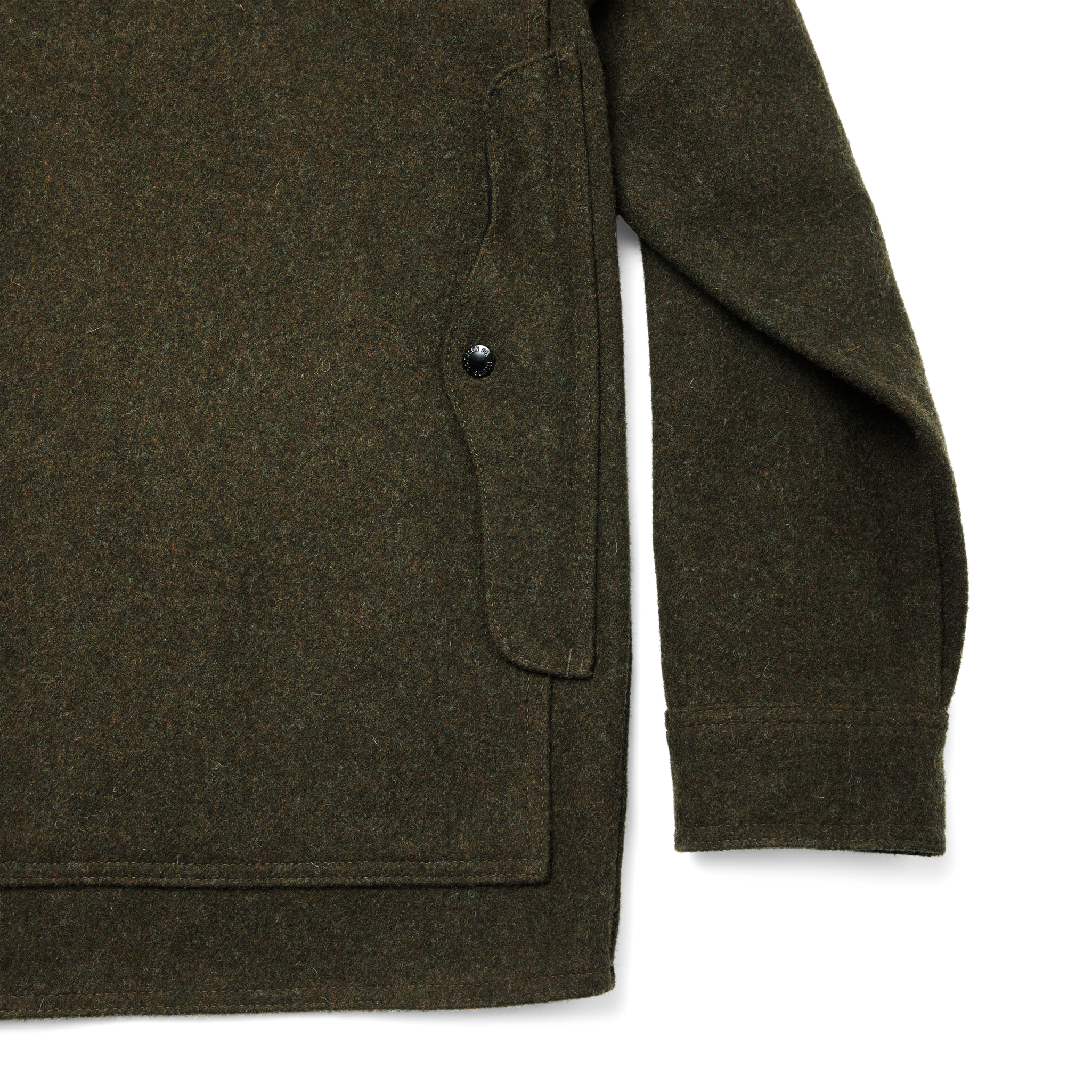 Mackinaw Wool Cruiser Jacket - Forest Green - Image 10
