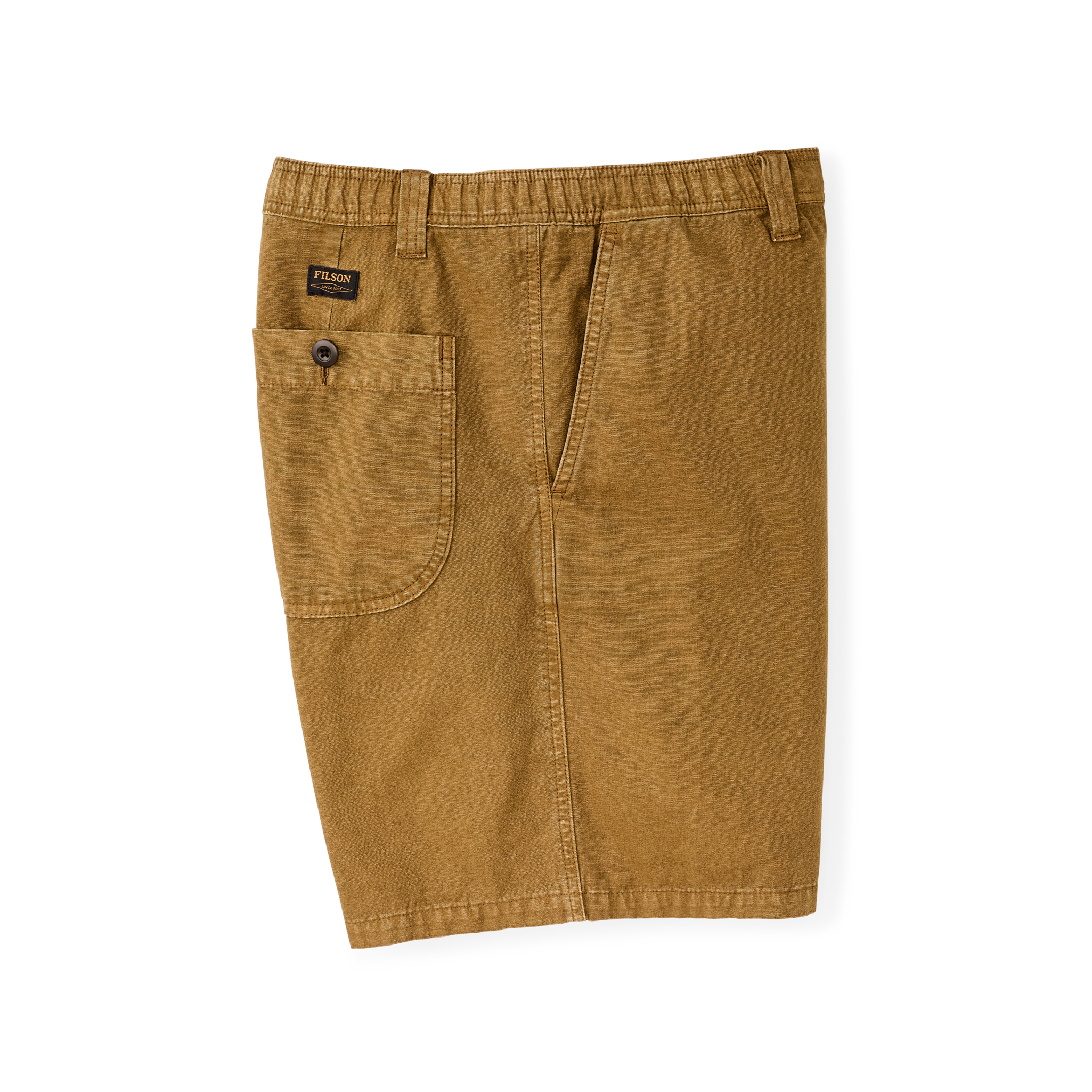 Oakville Canvas Shorts - Bronze Brown - Image 3