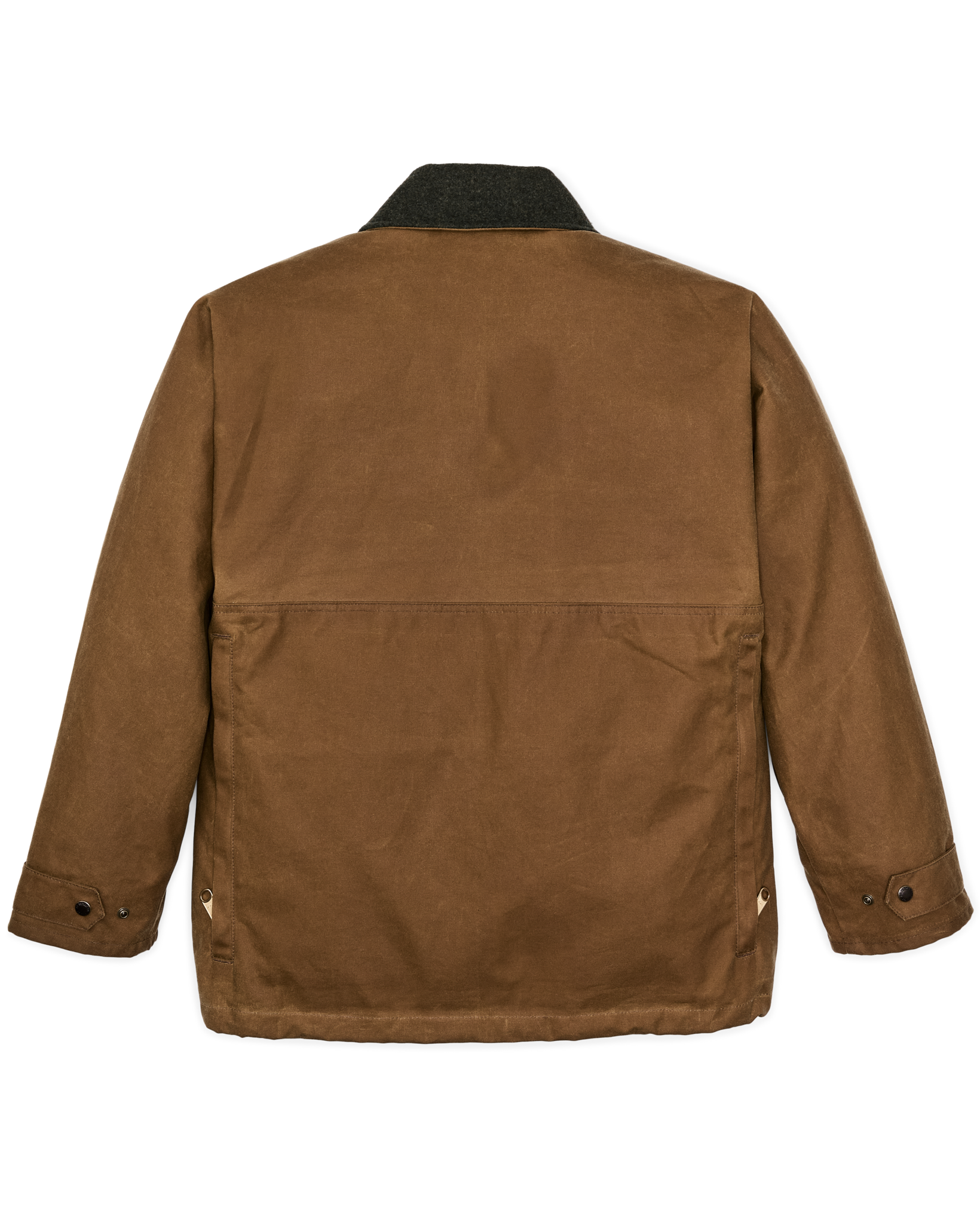 Lined Tin Cloth Field Jacket - Dark Tan - Image 6