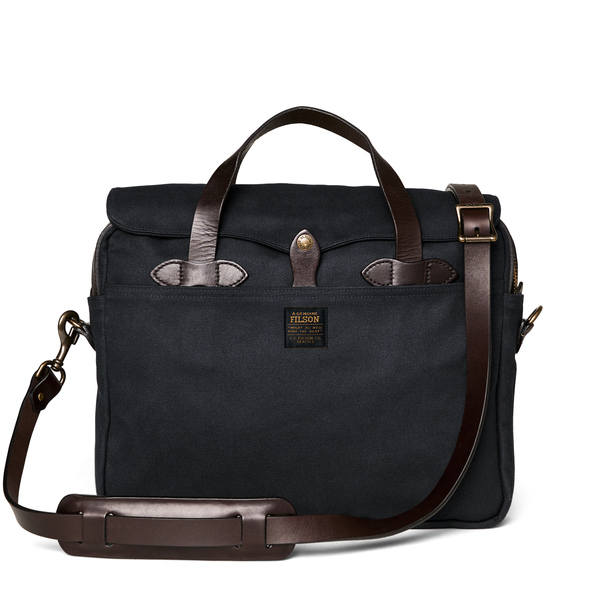 Rugged Twill Original Briefcase - Navy