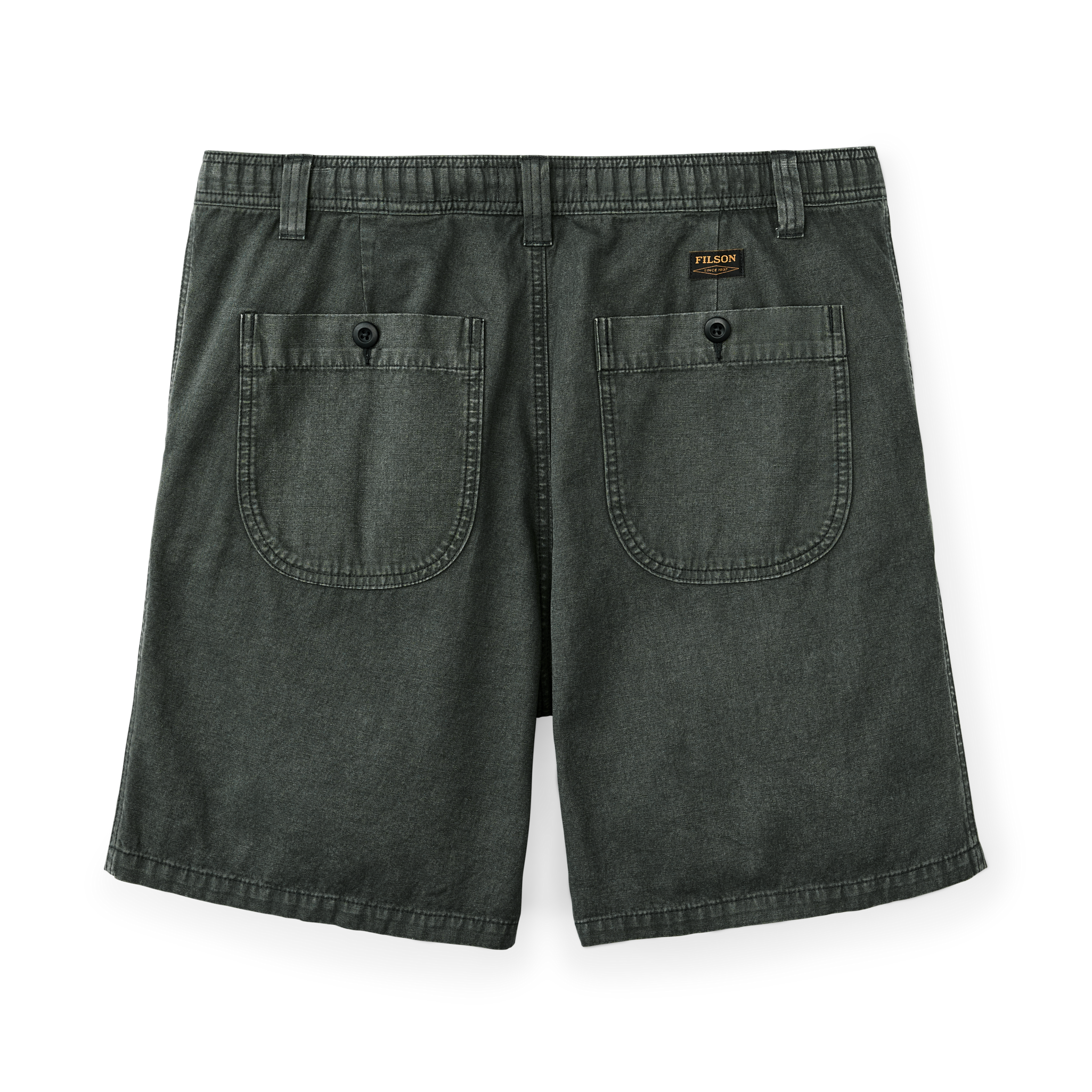 Oakville Canvas Shorts - Gravel - Image 2
