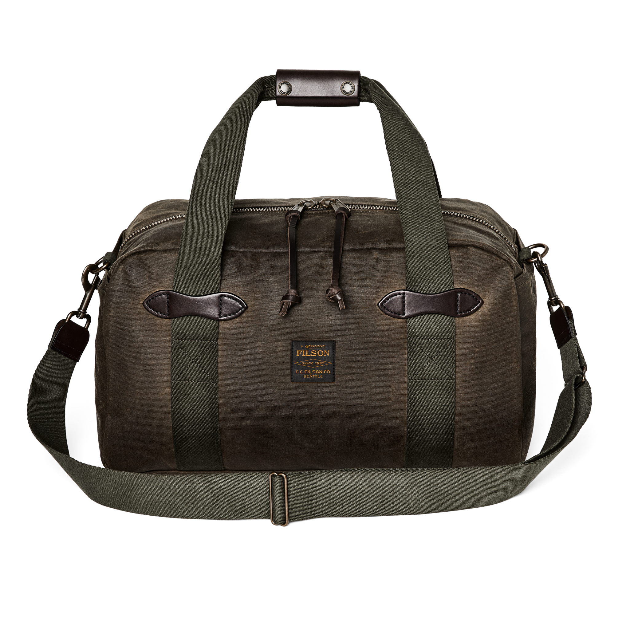 Small Tin Cloth Duffle Bag - Otter Green