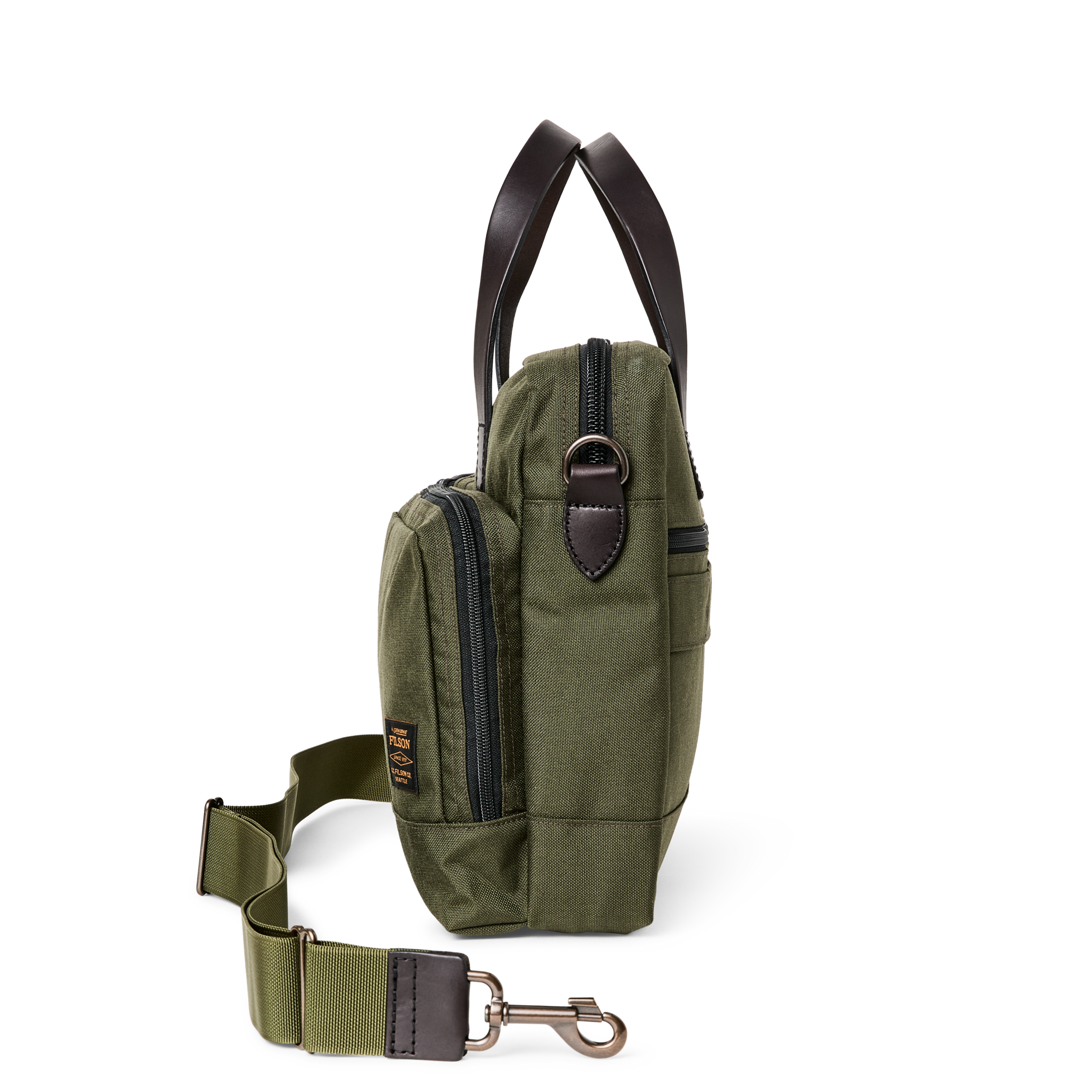 Dryden Briefcase - Otter Green - Image 3